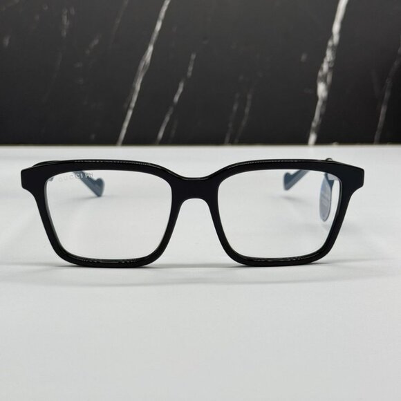 NEW GUCCI GG0964S 001 EYEGLASSES MEN BLACK SQUARE EYEWEAR - Picture 3 of 10